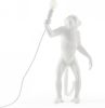 Seletti LED decoratie tafellamp Monkey Lamp, wit, staand online kopen