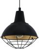 EGLO hanglamp Cannington zwart/goudkleurig Leen Bakker online kopen
