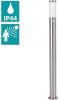 EGLO Helsinki Staande lamp Buiten E27 110 cm Sensor RVS/Wit online kopen
