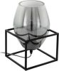 EGLO tafellamp Olival 1 zwart/rookglas Leen Bakker online kopen