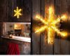 KONSTSMIDE Led ster Kerstversiering kerstster, kerstversiering buiten Led acryl sneeuwvlok, 24 warmwitte dioden(1 stuk ) online kopen