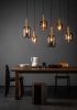 Lucide Hanglamp Joanet goud smoke glas 6 lampen online kopen