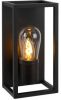 Lucide Carlyn Wandlamp Badk. zwart 1xe14 6w ip54 alumin. online kopen