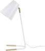 Leitmotiv Tafellampen Table lamp Noble metal Wit online kopen