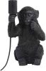 Light & Living Tafellamp Monkey Zwart 20x19, 5x34cm online kopen