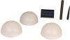 Luxform Solar LED vloerlampen voor buiten Clervaux wit 3 st 40300 online kopen