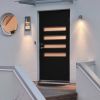Konstsmide Buitenlamp 'Modena' Wandlamp met huisnummer, GU10 / 230V, kleur Zwart online kopen
