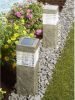 Luxform Tuinlamp Kansas solar LED intelligent hybride antracietkleurig online kopen