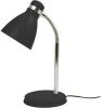 Leitmotiv Study Tafellamp Metaal 34 x 11,5 cm Zwart online kopen