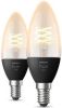 Philips Hue FILAMENT KAARSLAMP E14 2 pack ZACHTWIT LICHT online kopen