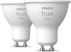 Philips Hue GU10 5W White set van 2 929001953508 online kopen