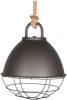 LABEL51 Hanglamp Korf | L Burned Steel Metaal Naturel Touw online kopen