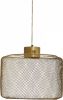 PTMD Mesh Ronde Hanglamp H30 x Ø48 cm Ijzer Zwart online kopen