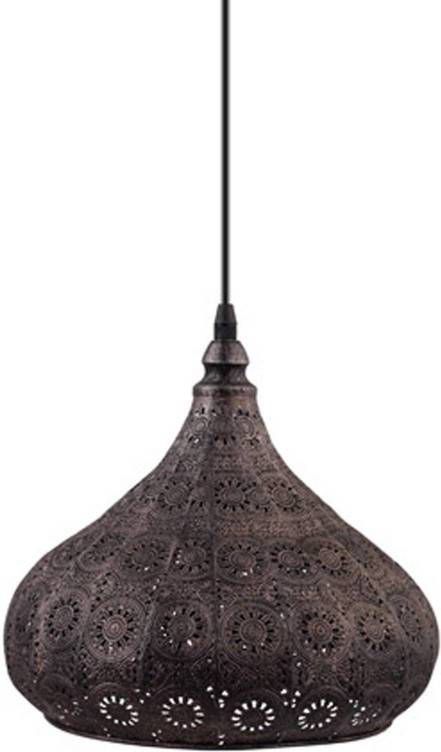 EGLO Hanglamp Melilla Antiek zilver - Lampenwinkelonline.be