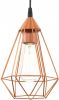 EGLO Hanglamp Tarbes D17, 5 cm koperkleurig 94193 online kopen
