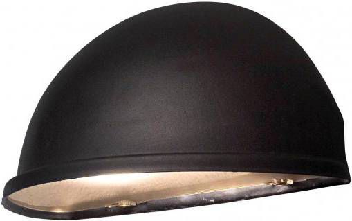 Konstsmide Buitenlamp 'Torino' Wandlamp, Kwart 28cm, E27 / 230V, kleur Zwart online kopen