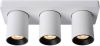 Lucide Nigel Plafondspot Led Dim To Warm Gu10 3x5w 2200k/3000k Wit online kopen