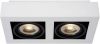 Lucide Zefix Plafondspot Led Dim To Warm Gu10 2x12w 2200k/3000k Wit online kopen