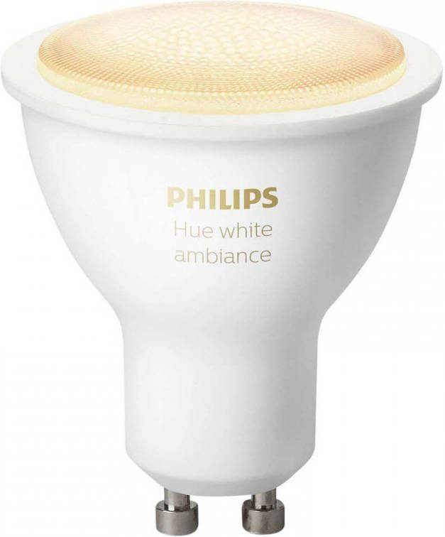 Merkloos Philips Hue White Ambiance lamp 5, 5 W Gu10 Bluetooth -  Lampenwinkelonline.be
