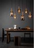 Lucide Hanglamp Joanet goud smoke glas 6 lampen online kopen