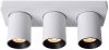 Lucide Nigel Plafondspot Led Dim To Warm Gu10 3x5w 2200k/3000k Wit online kopen